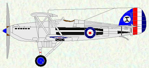 Fury I of No 25 Squadron