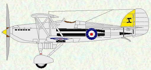 Fury II of No 25 Squadron