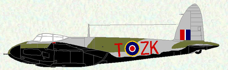 Mosquito VI of No 25 Squadron