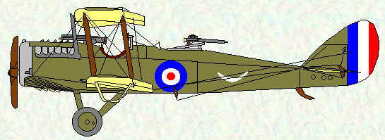 DH4 of No 25 Squadron