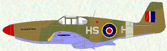 Mustang III of No 260 Squadron