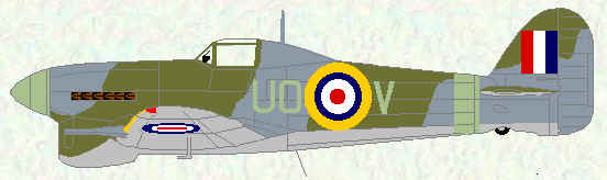 Typhoon IA of No 266 Squadron (early 1942)