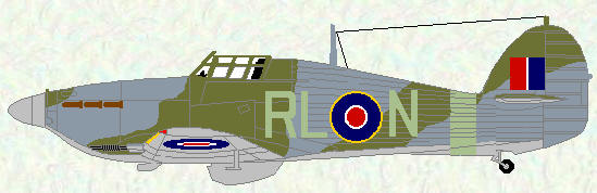 Hurricene IIC of No 279 Squadron