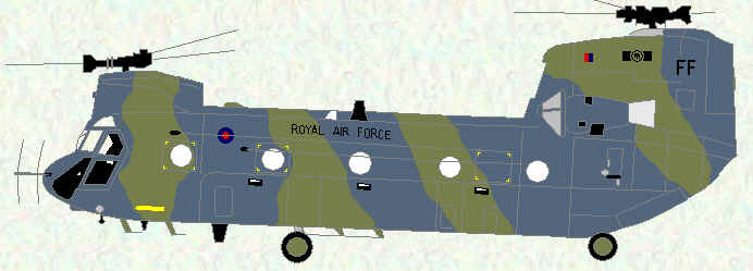 Chinook HC Mk 1 of No 27 Squadron