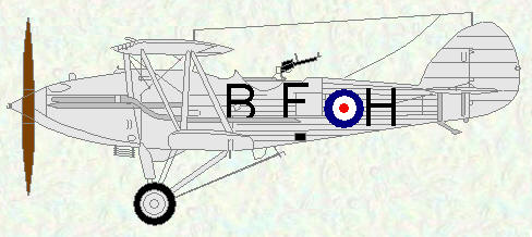Audax of No 28 Squadron (coded BF)