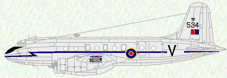 Hastings C Mk 1 of No 297 Squadron