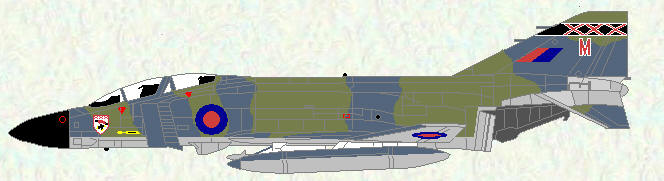 Phantom FGR Mk 2 of No 29 squadron (early markings)