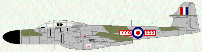 Meteor NF Mk 12 of No 29 Squadron