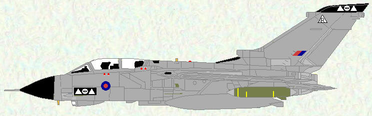 Tornado GR Mk 1 of No 2 Squadron (all grey scheme)