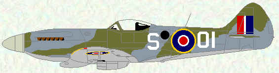 Spitfire FR XIVE of No 2 Squadron (1946)