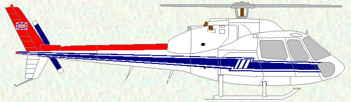 Squirrel HCC Mk 1 of No 32 Squadron