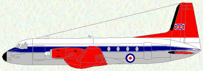 Andover CC Mk 2 of The Queen's Flight/No 32 Squadron