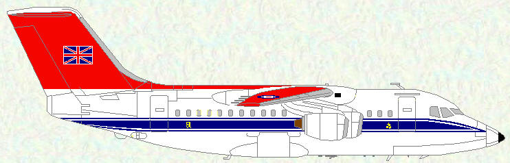 BAe146 CC Mk 2 of No 32 Squadron