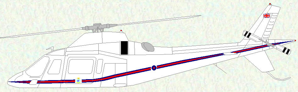 Agusta 109E of No 32 Squadron