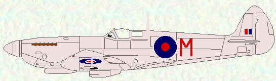 Spitfire HF VIII of No 32 Squadron
