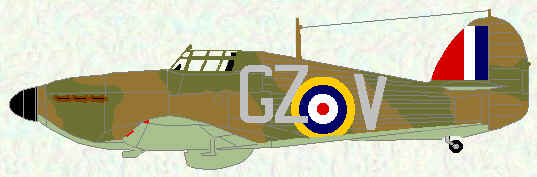 Hurricne I of No 32 Squadron (1940)