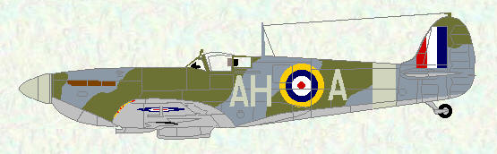 Spitfire VA of No 332 Squadron