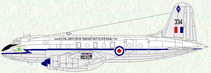 Hastings C Mk 2 of No 36 Squadron