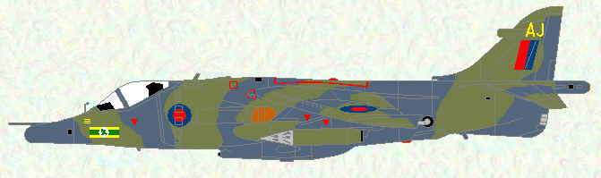 Harrier GR Mk 3 of No 3 Squadron