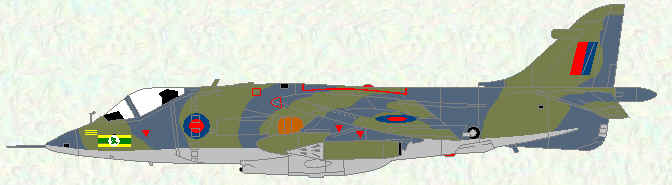 Harrier GR Mk 1 of No 3 Squadron