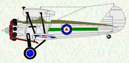 Bristol Bulldog IIA of No 3 Squadron