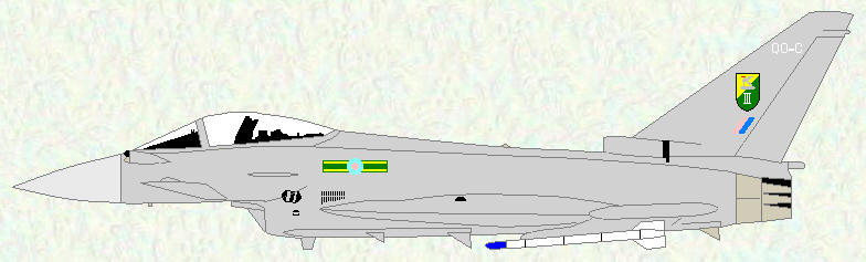 Typhoon F Mk 2 of No 3 Squadron