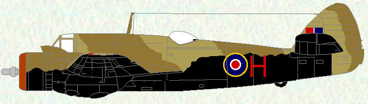 BeaufighterVIf of No 46 Squadron