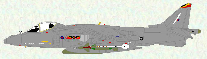 Harrier GR Mk 7 of No 4Squadron