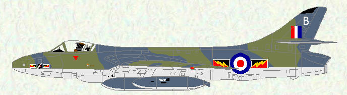 Hunter FR Mk 10 of No 4 Squadron