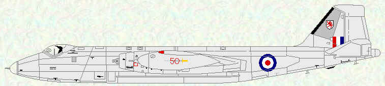 Canberra B Mk 2 of No 50 Squadron