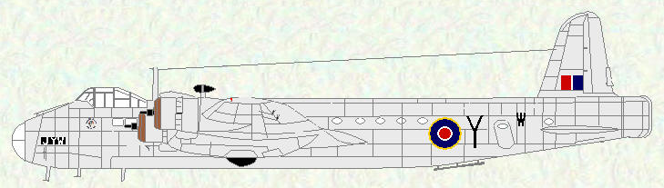 Stirling V of No 51 Squadron (1946)