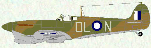 Spitfire VC of No 54 Squadron (Australia)