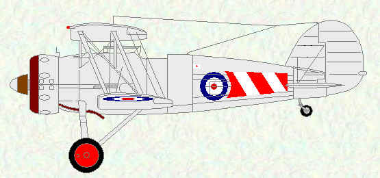 Gauntlet II of No 54 Squadron