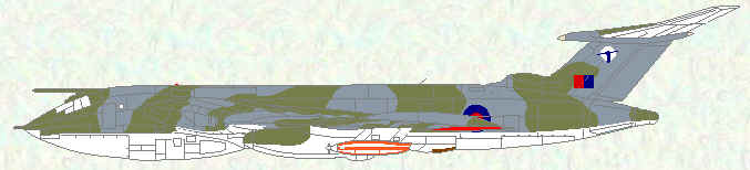 Victor K Mk 2 of No 55 Squadron (grey-green tactical scheme)