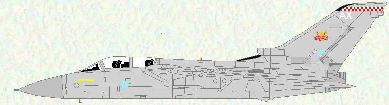 Tornado F Mk 3 of No 56 (Reserve) Squadron