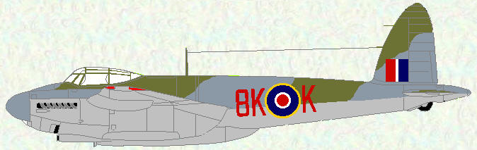 Mosquito XVI of No 571 Squadron