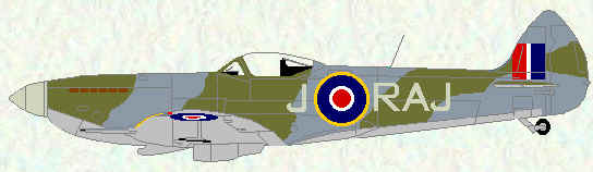 Spiitfire LF Mk 16E of No 603 Squadron
