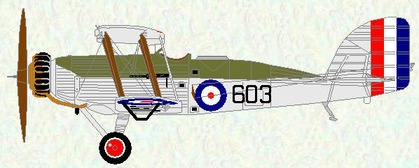 Wapiti IIA of No 603 Squadron