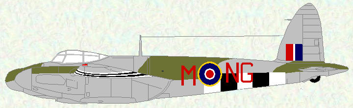 Mosquito XIII of No 604 Squadron
