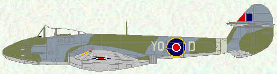 Meteor I of No 616 Squadron