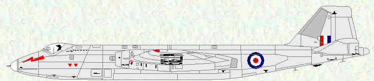 Canberra B Mk 6 of No 617 Squadron