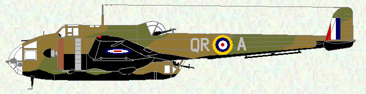 Hampden I of No 61 Squadron