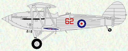 Hawker Hind of No 62 Squadron