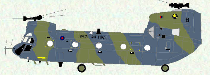 Chinook HC Mk 2 of No 78 Squadron