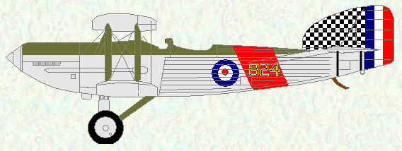 Fairey IIIF of No 824 Squadron