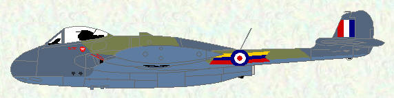 Venom FB Mk 4 of No 8 Squadron