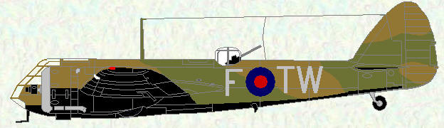 Bristol Blenheim of No 90 Squadron (coded TW)