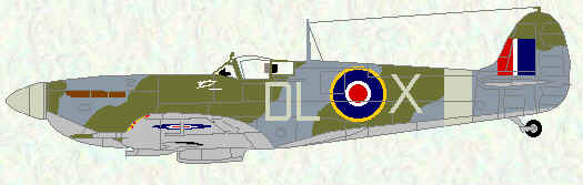 Spitfire VB of No 91 Squadron