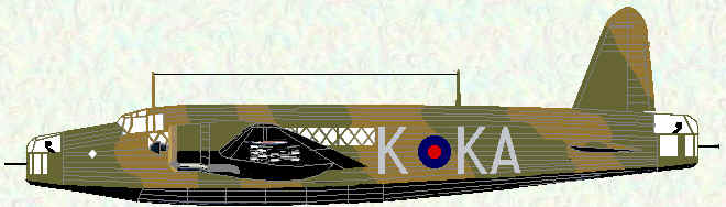 Wellington I of No 9 Squadron