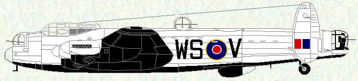 Lancaster VI (FE) of No 9 Squadron (1946)